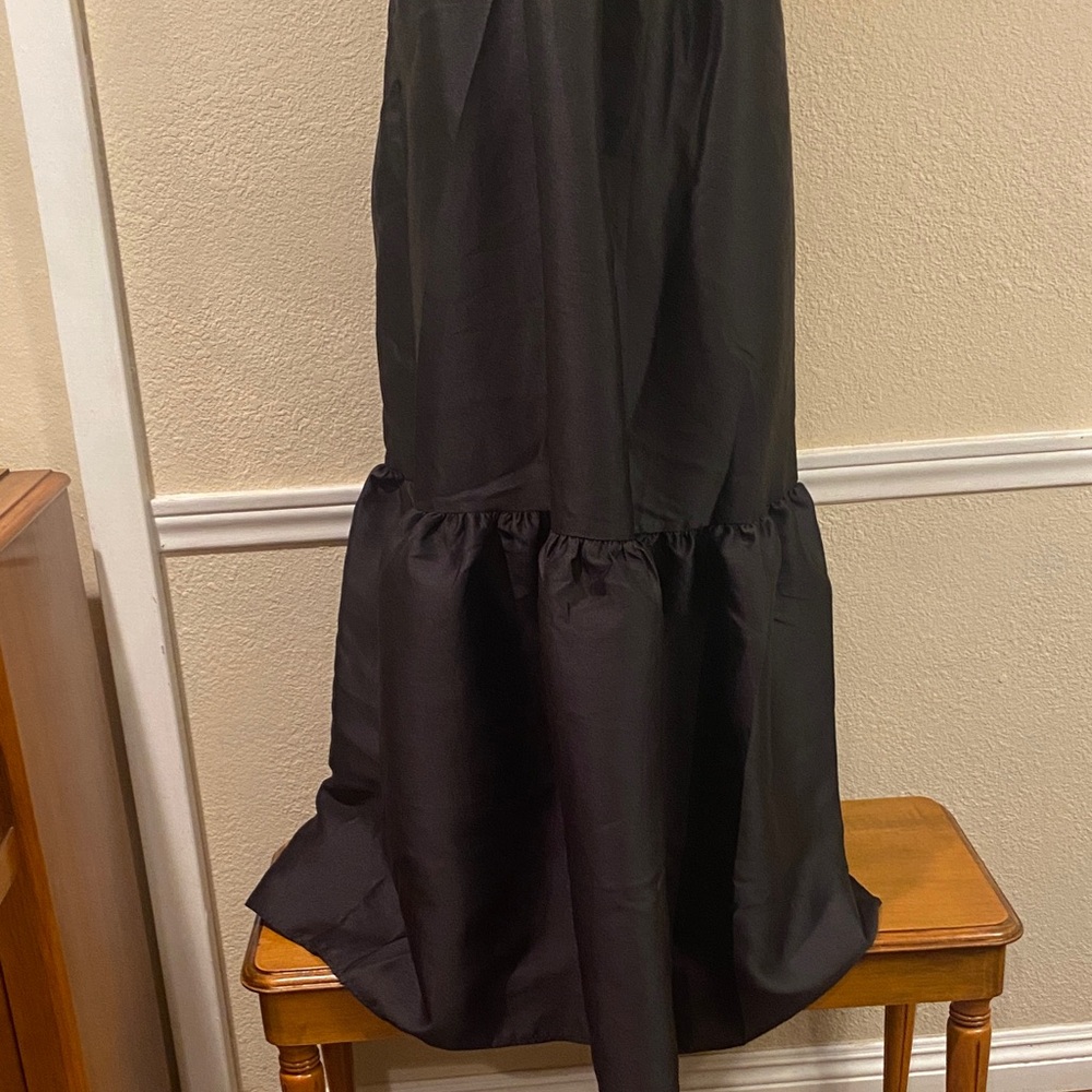 Petal & Pup Bettina Black Strapless Bow Dress - Picture 8 of 15